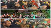  حضور پرشور همکاران محترم دانشکده علوم پزشکی دامغان در کنار مردم آگاه دامغان در شب های اقتدار