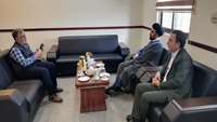  دیدار مسئولین فرهنگی دانشجویی دانشگاه آزاد اسلامی دامغان با ریاست دانشکده 